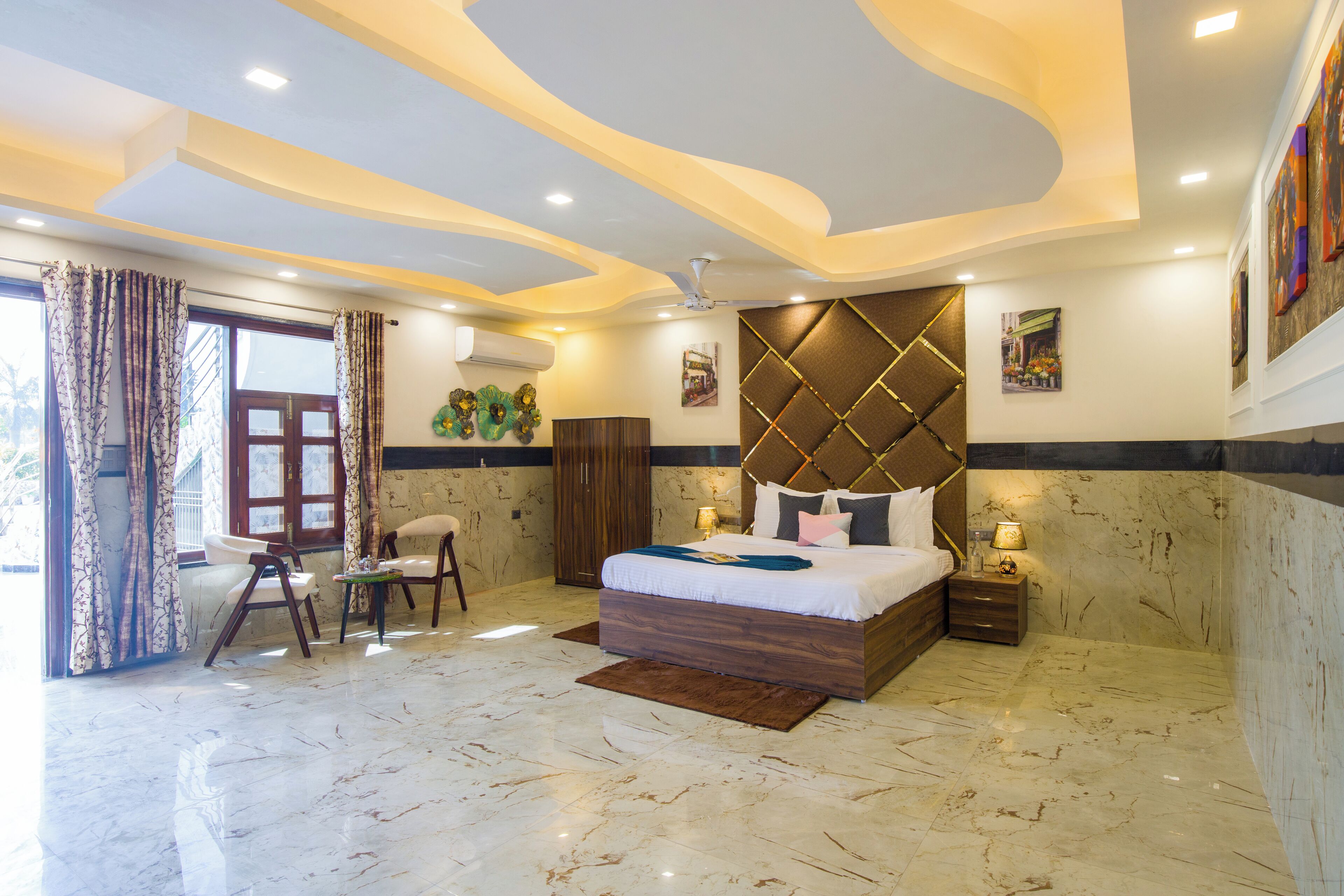 別墅, 陽台, 花園景觀 | 熨斗/熨衣板、免費無線上網