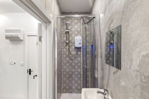 Hair dryer, towels