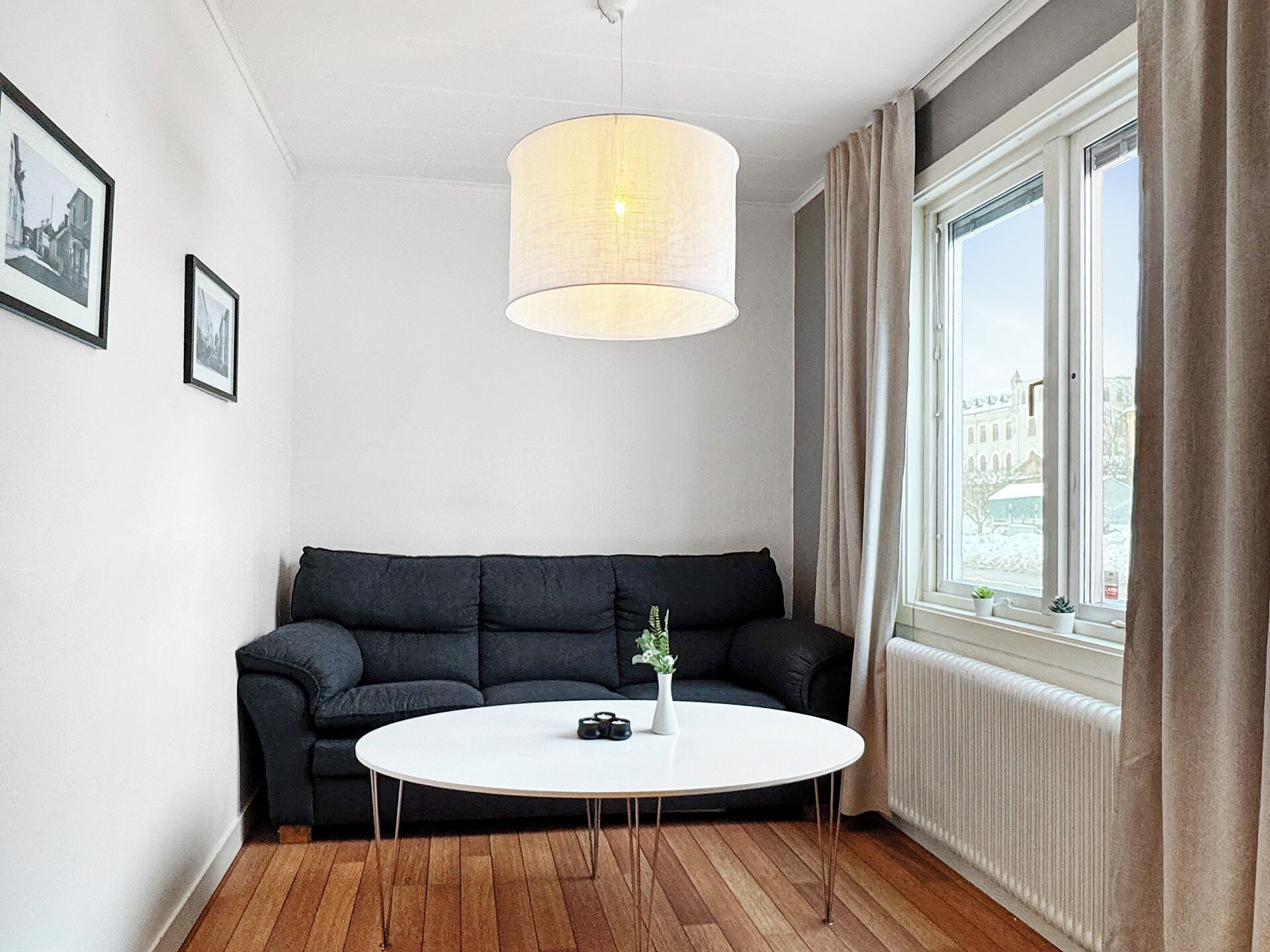 公寓, 城市景觀 | 起居區 | 平面電視