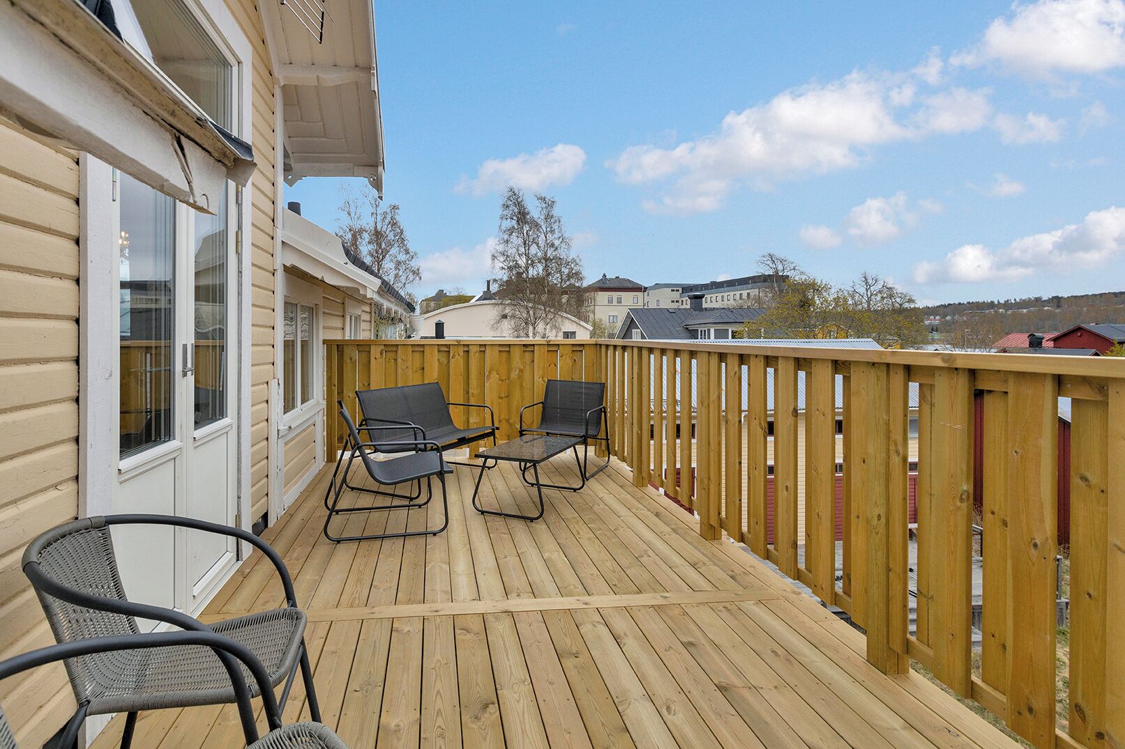 Villa Superior - utsikt mot staden | Balkong