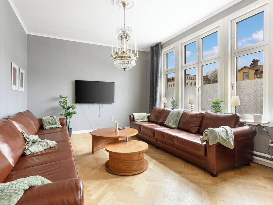 Superior-Villa, Stadtblick | Wohnbereich