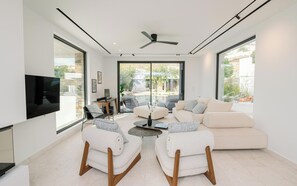 Smart TV, fireplace, offices