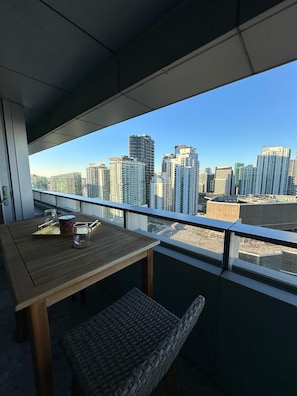 Vista del balcón