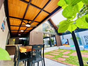 Villa, 2 Bedrooms, Accessible, Smoking | Outdoor dining