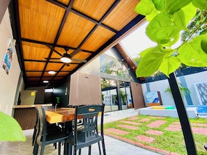 Villa, 2 Bedrooms, Accessible, Smoking | Outdoor dining