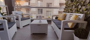 Appartement, 2 chambres, fumeurs, balcon | Balcon
