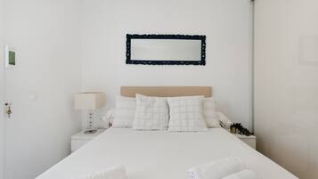 1 makuuhuone, silitysrauta/-lauta, Wi-Fi, vuodevaatteet