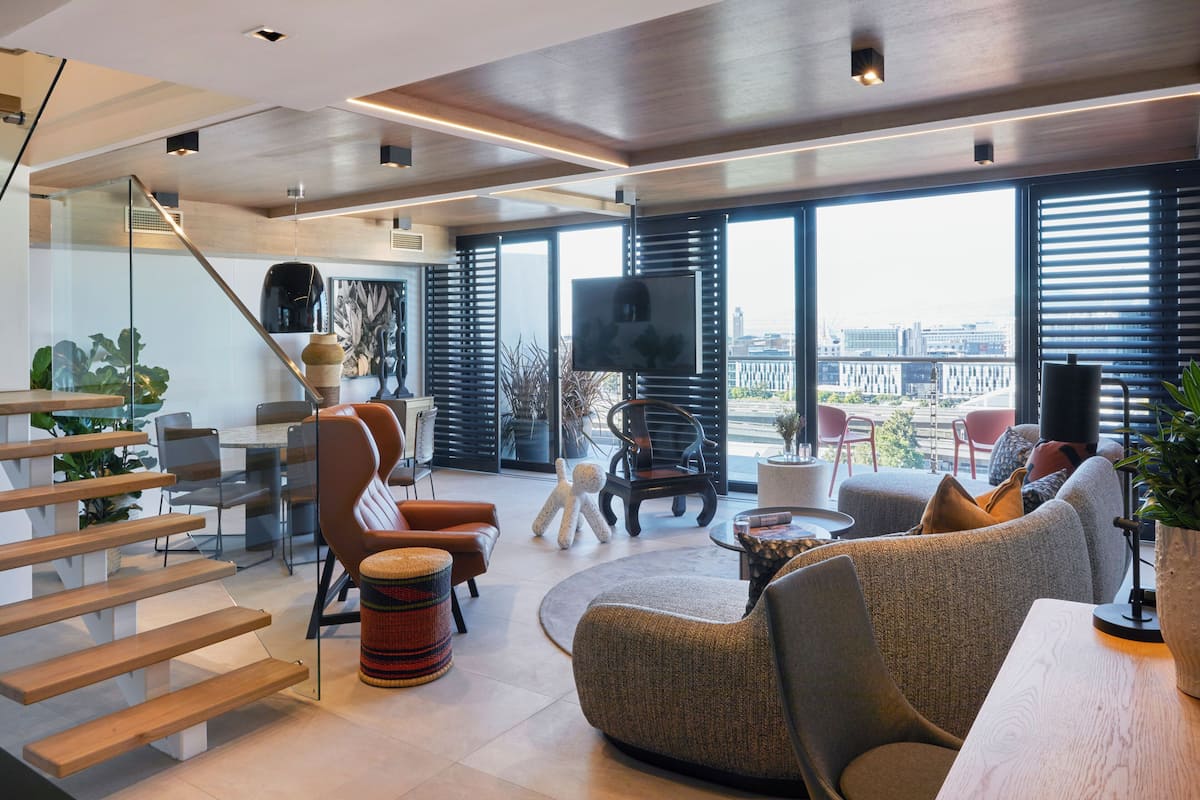 Penthouse, 3 Bedrooms (.) | Living area