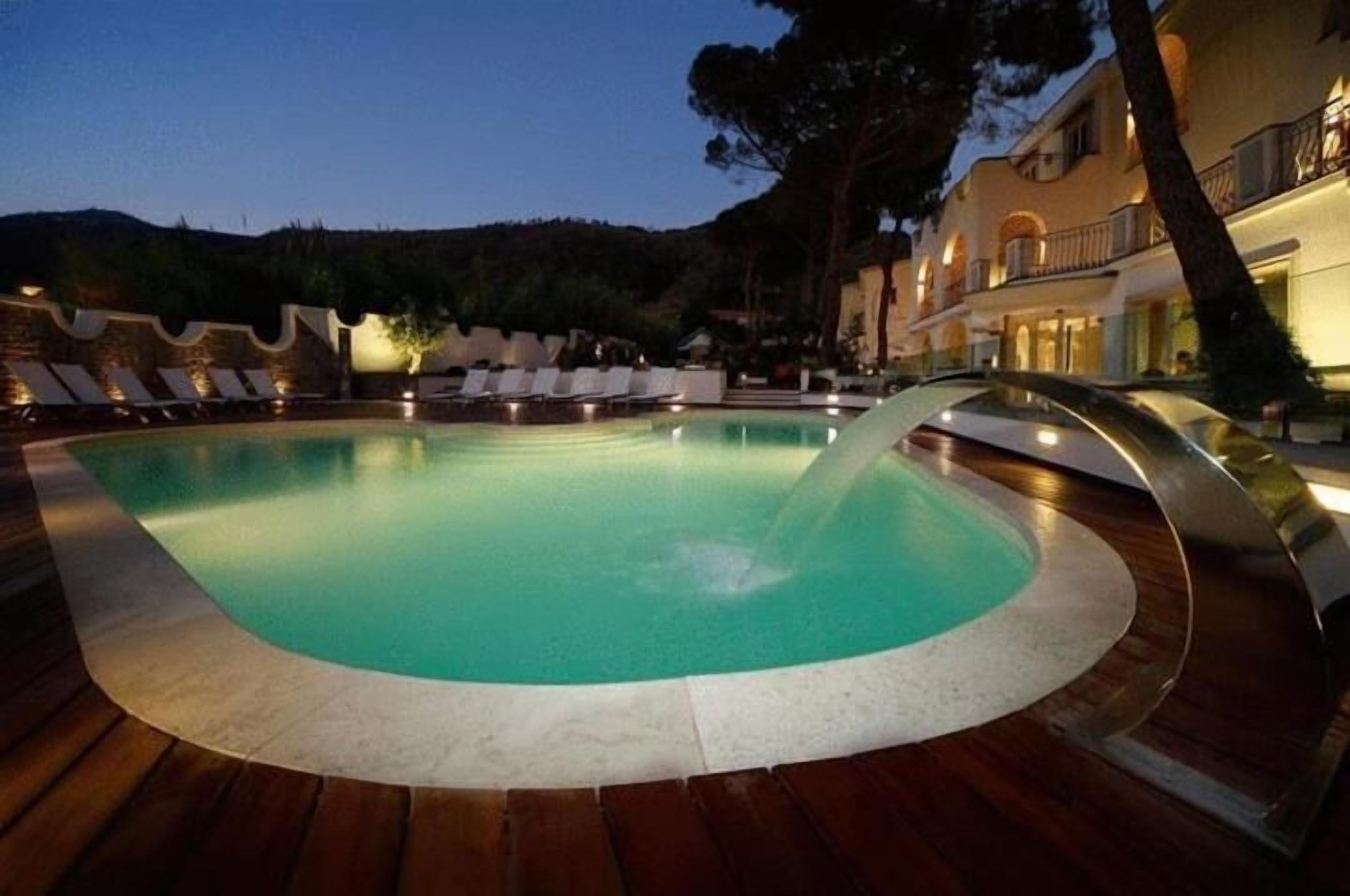Indoor pool, seasonal outdoor pool