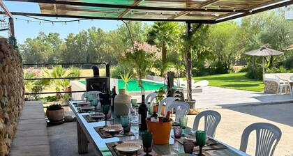 Maison de campagne 'La Zua' avec piscine privée, Wi-Fi et climatisation
