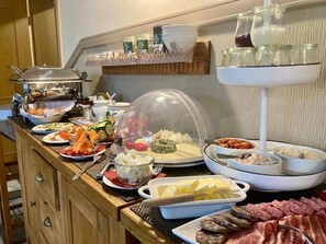 Daily buffet breakfast (EUR 10 per person)