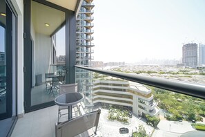 Luxury Apartment, Balcony, City View | Balcony
