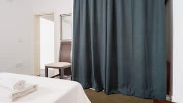 2 slaapkamers, een strijkplank/strijkijzer, wifi, beddengoed