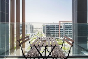 Appartement Exécutif, balcon, vue ville | Balcon