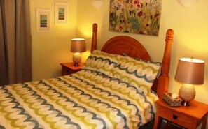 2 多间卧室、熨斗/熨衣板、WiFi、床单