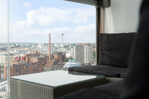 Superior-værelse til 3 personer - balkon - byudsigt | Udsigt fra værelset