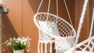 Superior-Dreibettzimmer, Balkon, Stadtblick | Balkon