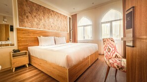 Standard Double or Twin Room, City View | Pillowtop beds, in-room safe, desk, laptop workspace - Hotel Bankir Khiva (Khiva)