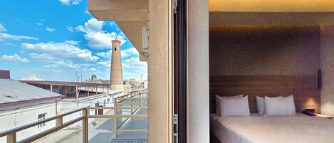 Premium Double or Twin Room, Balcony, City View | In-room safe, desk, laptop workspace, free WiFi