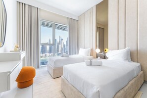 Luxury Apartment, 2 Bedrooms, Non Smoking, Sea View | Free WiFi - Designer 2BR Grand Bleu by Elie Saab (Dubai)