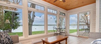 Waterfront Cottage - Lake and Loon- Family Friendly Accessible