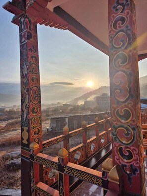 Dobbelt- eller tomannsrom – deluxe, dalutsikt | Utsikt fra balkong