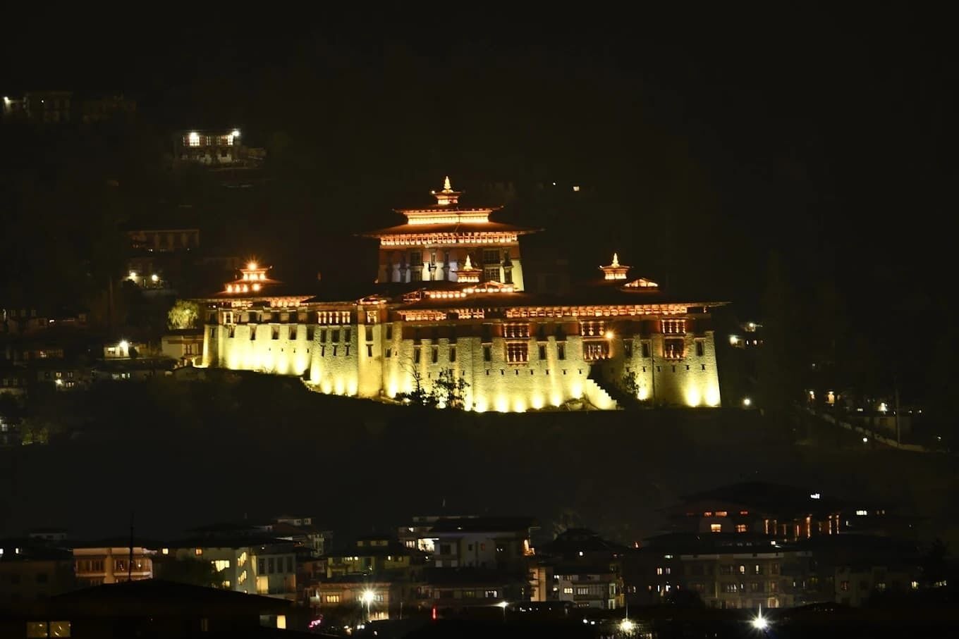 Vue depuis l’hébergement