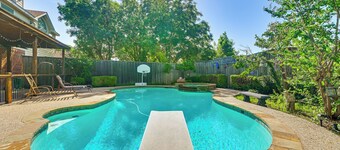 DFW Sports Hub: Home w/ Pool & Hot Tub in Frisco!