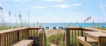 Carolina Beach Condo w/ Marina View, on Boardwalk