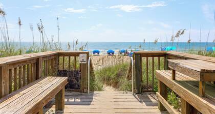 Carolina Beach Condo w/ Marina View, on Boardwalk