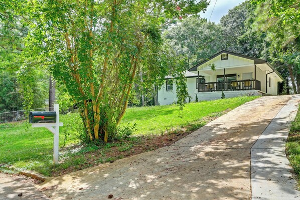 Façade de l’hébergement