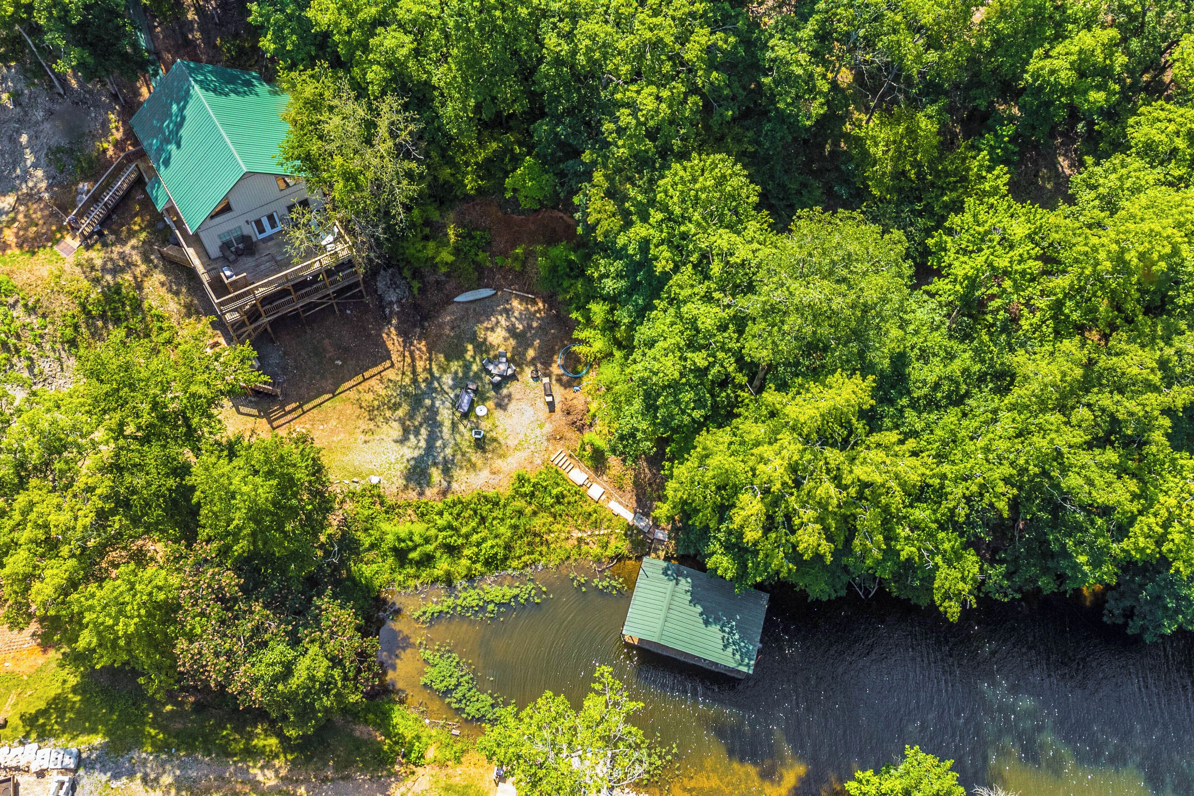 Fachada de la propiedad