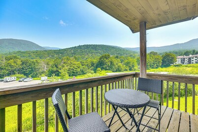 Walk to Bolton Valley Resort: Condo w/ Mtn Views!