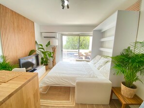 1 habitación, internet y ropa de cama 