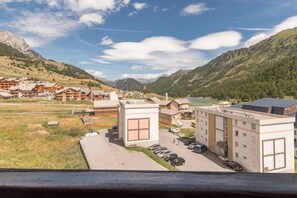 Blick von der Unterkunft