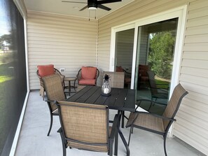 Outdoor dining