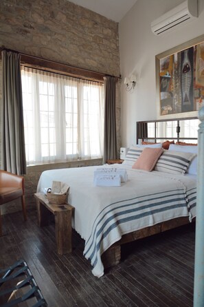 Design-Zimmer, eingeschränkter Meerblick | Kostenloses WLAN