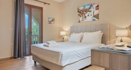 Apartment 'Deluxe Zwei Schlafzimmer 1' mit privater Terrasse, WLAN und Klimaanlage