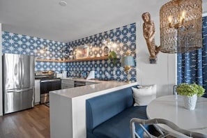 Condo, 3 Bedrooms | Private kitchen | Fridge, oven, coffee/tea maker