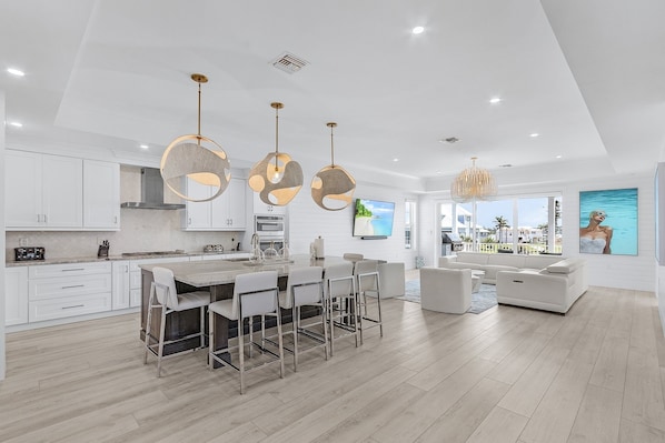 Interior - 673 White Sands Retreat: Bay Views, Pool, Elevator 5 Bedroom Home (Fort Myers Beach)