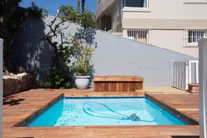Indoor pool, a heated pool