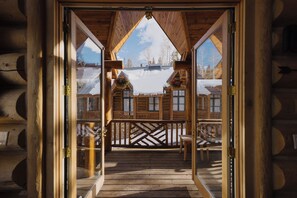 Interior - Log-Style Home by InvitedHome | Walk to Ski, Private Balcony, Walk to Gondola (Mountain Village)