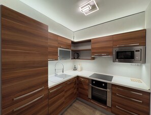 Microwave, oven, dishwasher