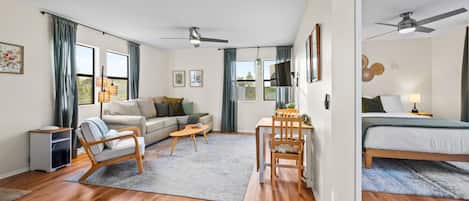 1 bedroom, iron/ironing board, travel cot, free WiFi