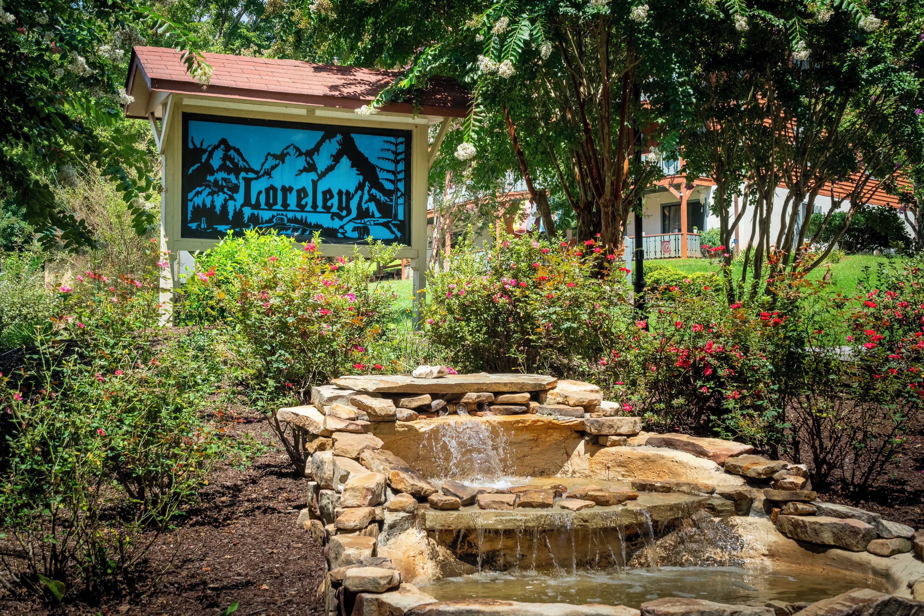 Façade de l’hébergement