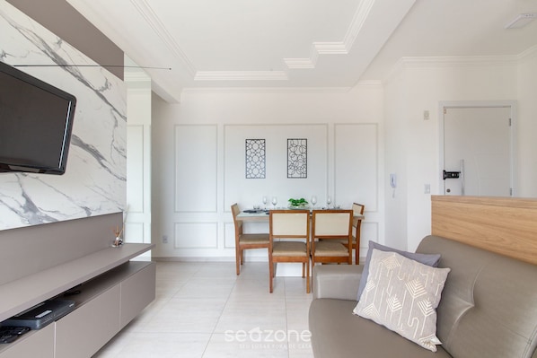 Apartamento básico | Área de estar