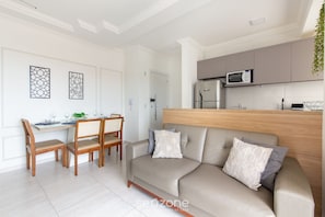 Apartamento básico | Área de estar