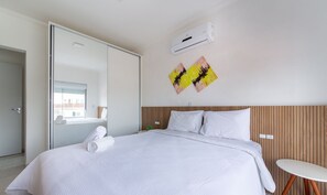 Apartamento básico | 2 quartos, Wi-Fi de cortesia
