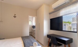 Apartamento básico | 3 quartos, Wi-Fi de cortesia