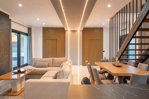 Interior - Villa 'Olivia Estate' with Private Pool, Wi-Fi and Air Conditioning (Bastátika)